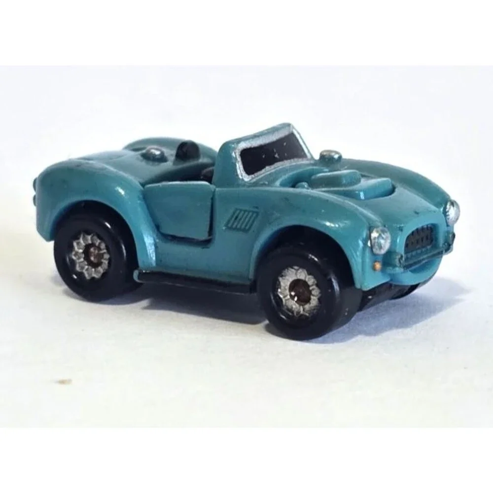 Vintage 1988 Galoob Micro Machines Deluxe Blue Shelby Cobra 1:160